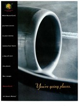 1997 MasterCard Smart Money You're Going Places Vintage Print Advertisement