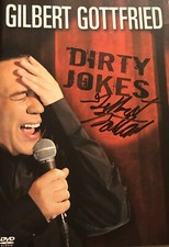 Gilbert Gottfried Signed Dirty Jokes DVD JSA Certified