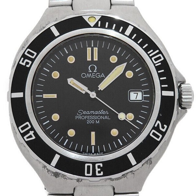 OMEGA Seamaster Men's Black Watch 