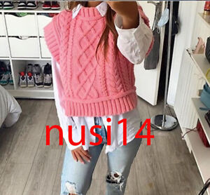 zara pink knit top