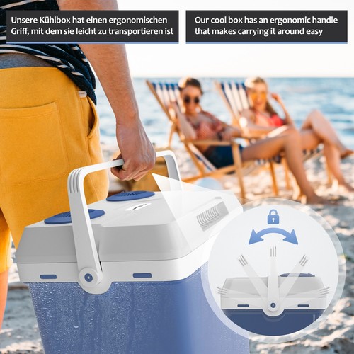 Jago® Kühlbox 20/25/40L Thermoelektrische Warmhaltebox Mini Kühlschrank Camping - Bild 42 von 48