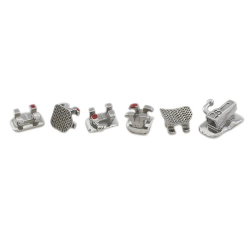 Kit de 24 piezas de brackets de ortodoncia dental 0,022 Roth Mark Brackets con 1er tubo molar - Imagen 32 de 53