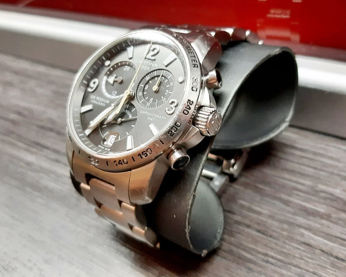 Certina ds podium titanium chronograph new arrivals