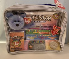 Ty Beanie Babies Official Club Platinum Edition Membership Bag 1999 NEW