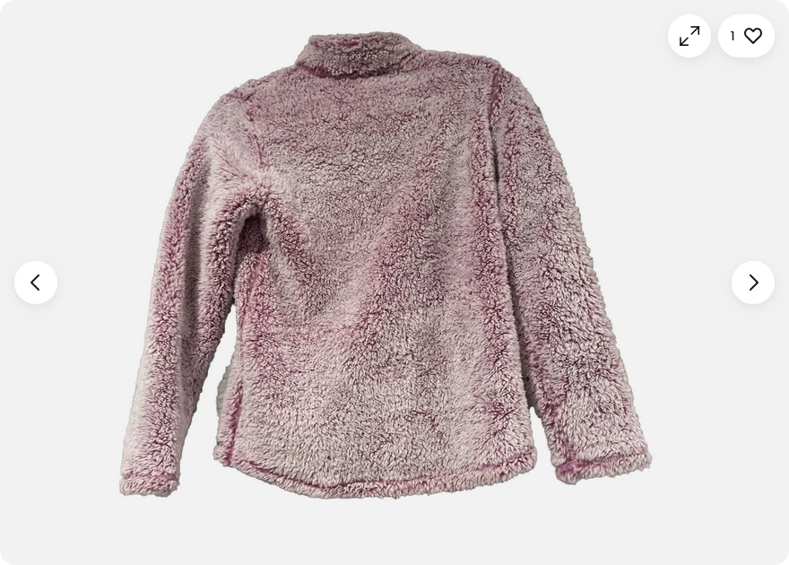 32 Degrees HEAT Girl's Fleece Jacket YOUTH(Pink,SIZE LRG 14/16 ) NWT - Image 2 of 3