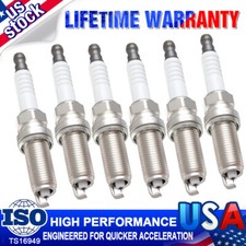 6 PCS Laser Iridium Spark Plugs 1406 For Nissan 350Z 370Z Altima Maxima Murano