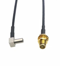 RF Cable MS147 male to SMA female nut bulkhead RG316 6"~10FT huawei ZTE antenna