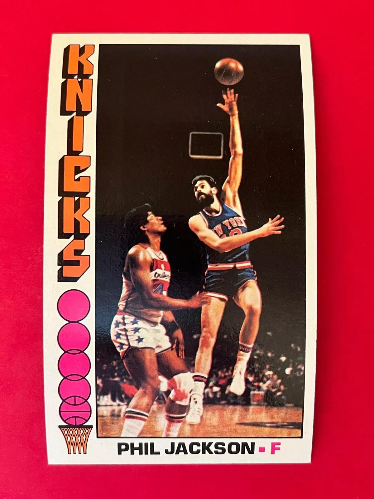 Phil Jackson trading card