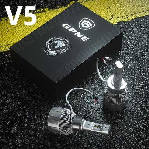 GPNE H1 Headlight Bulbs Conversion Kit 60W 4800lm 6500K White Lights - Imagen 2 de 8