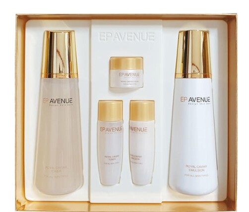 Juego de 2 piezas de cuidado de la piel Enprani EP Avenue Royal Caviar antienvejecimiento cuidado de arrugas