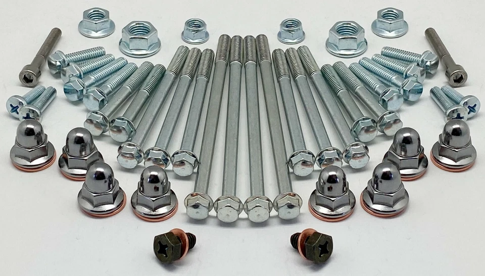 Kit de pernos de motor RM125 para Suzuki RM 125 Specbolt con sujetadores de acabado de zinc OEM Foto 4 de 4