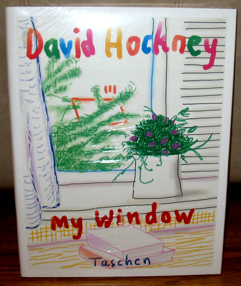 New Sealed David Hockney My Window XL iphone ipad Digital Drawings