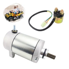 Starter Motor with Relay for Honda TRX400FA FourTrax Rancher 400 2004-2007 18683