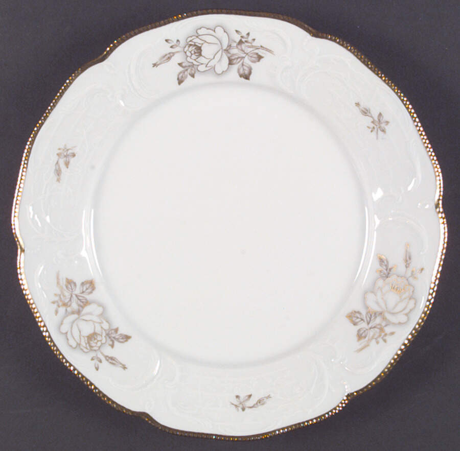 Rosenthal - Continental Gold Rose Dinner Plate 1204792
