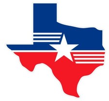 Texas Sticker Decal A482
