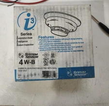 System Sensor 4W-B Smoke Detector 4-Wire - Same Day Shipping