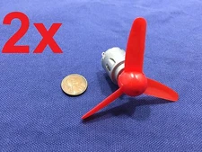 2 Pieces Propeller prop  Motor dc 6v Gear brush brushed small  140 KD086  B6