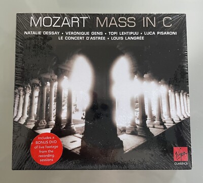 Mozart MASS IN C MINOR Dessay Gens Lehtipuu Pisaroni Le Concert d'Astrée - NEU