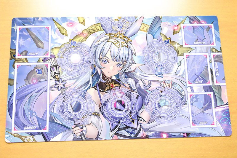 ヴァンガード ヒカリ プレイマット プレイマット『明導ヒカリ(現代)』【-】{-}《サプライ》