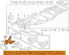 GM OEM 15-20 Suburban Frame Frame Components-Distance Sensor Bracket 22813677
