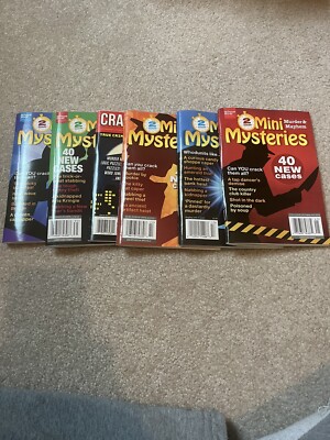 Mystery Puzzles Games Brain Challenges Intellectual Stimulation Magazines New