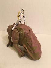 Vintage Star Wars Dewback Creature And Trooper Phantom Menace  Clone War