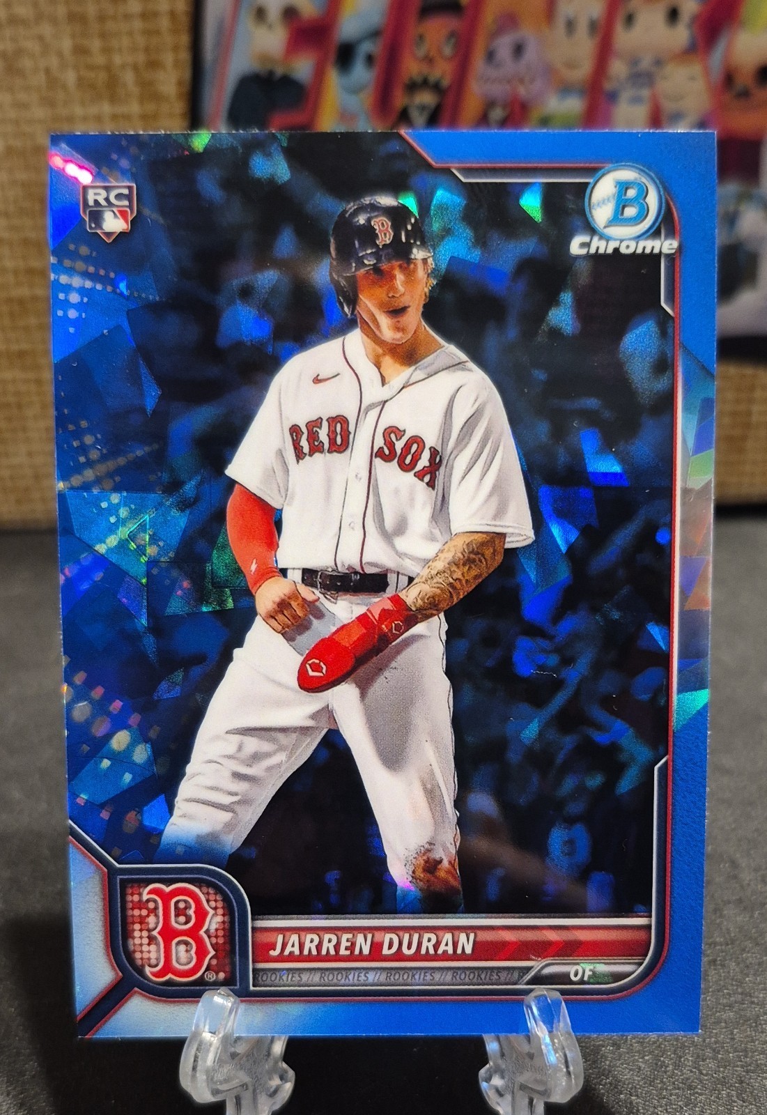 2022 Bowman Chrome Sapphire Edition - Jarren Duran #16 (RC)