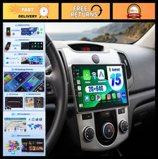 9 Carplay Stereo Radio For Kia Forte Cerato 2008-2012 Manual Ac Bluetooth Us