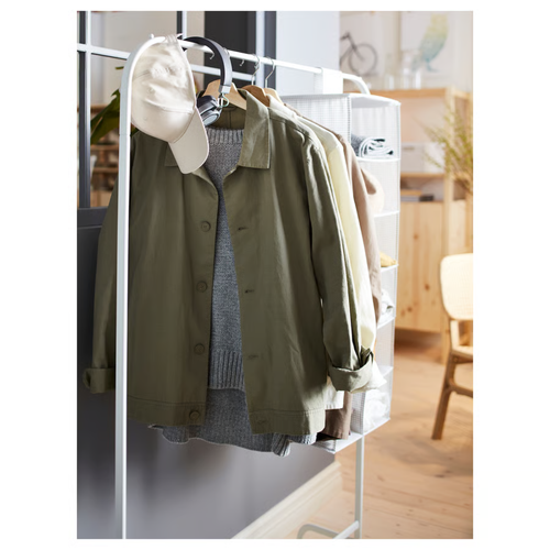 IKEA MULIG 99x152cm Clothes Rack Garment Rail Wardrobe Hanging Stand - Picture 5 of 6