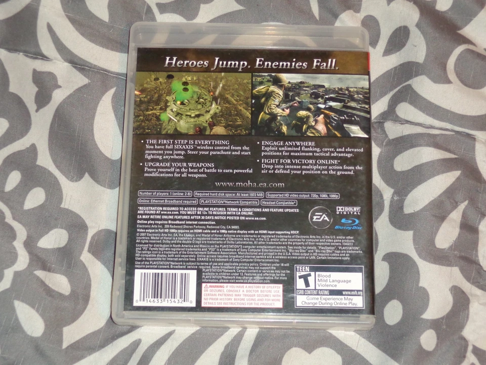 Medal of Honor: Airborne (Sony PlayStation 3) Complete - Image 2 of 3