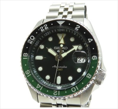 SEIKO Automatic Watch 5 Sports SBSC019 4R34-00A0 5Sports SKX Sports Style GMT