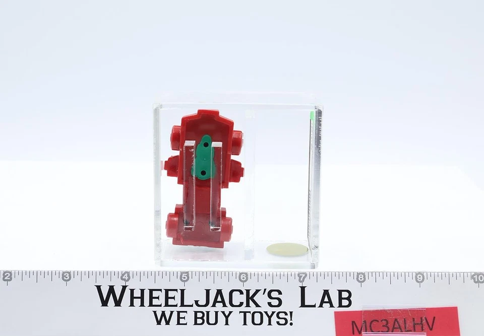 Figura Hasbro Happy Meal Gears rojo/verde grado AFA U90 Transformers 1985 Foto 2 de 4