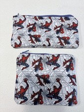   Spider-Man, Marvel Crayon Pouch, And Matching Coin Purse