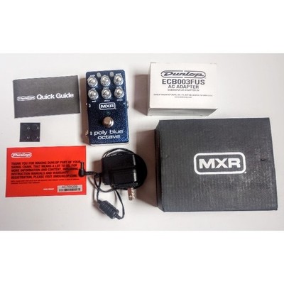 MXR M306 Poly Blue Octave Pitch-Shifting with Fuzz and Modulation Effect Pedal