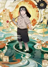 Kayou Naruto CCG card Neji Hyuga NRB08-CR-003 NM
