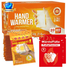 100 Paar Handwärmer & Fußwärmer Toe Warmer Taschenwärmer Wärmekissen warme Hände