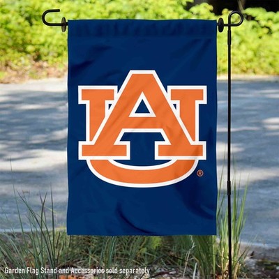 Auburn Shield Garden Flag Made In Usa Evergreen Auburn University Garden Flag 12 X 18 Inches Indoor Auburn Shield Garden Flag Holder - Foto 9