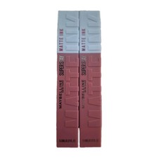 2x Lápiz labial Super Stay Matte Ink de larga duración Ringleader malva