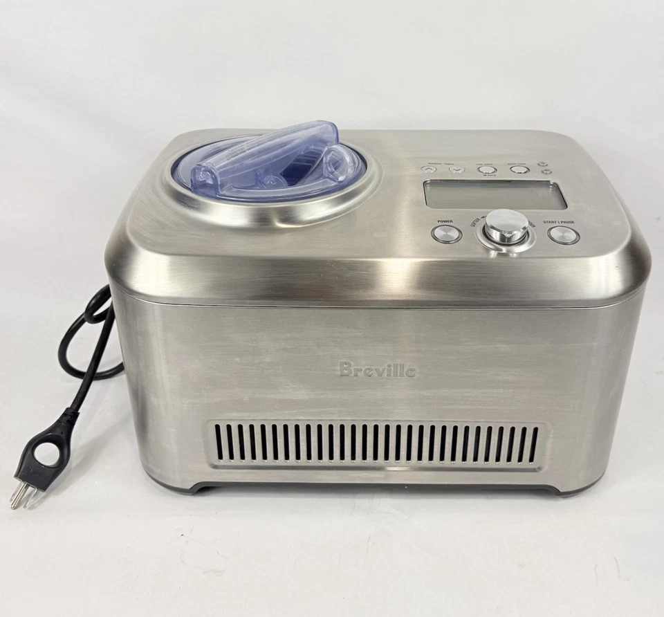 Heladera Breville BCI600XL/B de acero inoxidable ideal sin paleta sin cubo Foto 4 de 4