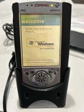 Vintage Compaq iPAQ 3630 Pocket PC PDA Bundle - CD, COA  Stylus
