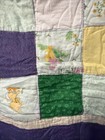 Handmade Super Cute Baby Quilt Purples Yellow  Green Baby Duck Design — photo 5