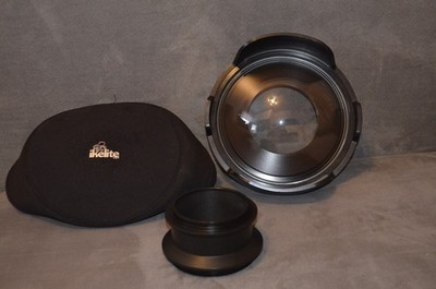 Ikelite Weitwinkel Dom 23cm, 8''Zoll mit Portverlängerung 5510.22 sehr guter Zust