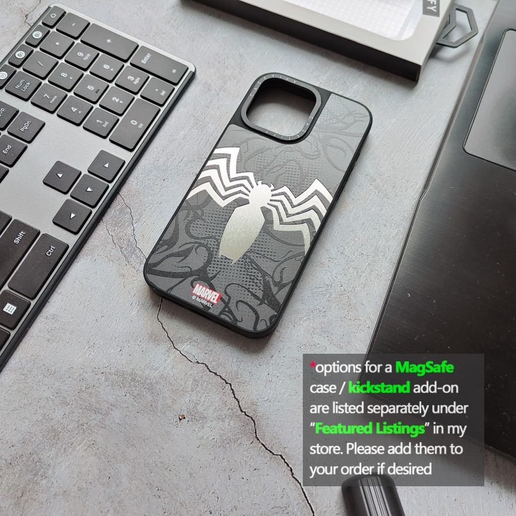 Spiderman Casetify Mirror Case for iPhone 13-17 optional MagSafe