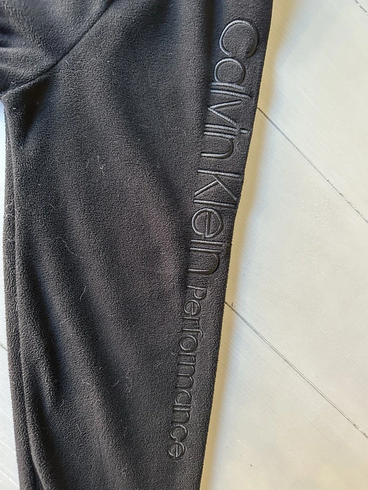 Sudadera para mujer Calvin Klein Performance polar con cremallera XL negra Foto 4 de 4