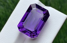 24 Carat Natural Purple Amethyst Loose Gemstone From Africa