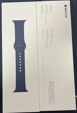 Genuine Apple Watch Sport Band 45mm  S/M for Apple Watch Series 9 - Storm Blue
