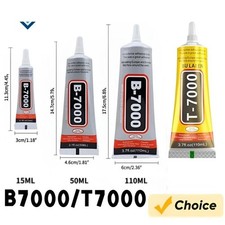 1pc 15ML 50ML 110ML B-7000 Clear Contact Phone Repair Adhesive Universal Glass