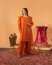 Plus Size Designer Salwar Kameez Pakistani Lawn Anarkali Suit Women Kurta Outfit