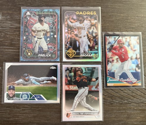 5 Refractor Parallel Jurickson Profar Frelick Candelario Severino J.P ...