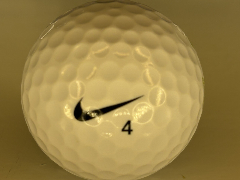 Nike Tour Preferred White Golf Ball #4 Single 1-Count Set Model Nike